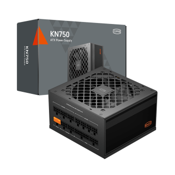Блок питания PCCooler KN850, 850W, Full Modular, 80PLUS GOLD, Fan 120mm, Черный, KN850 - Metoo (1)