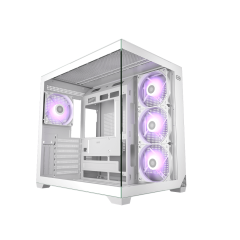 Корпус PCCooler C3T700 ARGB WH ATX/<wbr>mATX/<wbr>ITX USB-C USB3.0 USB2.0 White