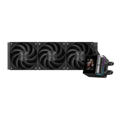 Водяное охлаждение для CPU PCCooler DS360 Display BK 115X/<wbr>1200/<wbr>1700/<wbr>1851/<wbr>AM4/<wbr>AM5 Черный