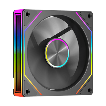 Вентилятор для корпуса PCCooler FG120 ARGB BK 1x(120x120x25mm) 800-1800 RPM 54CFM Black в Metoo.kz - Metoo (1)