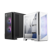 Компьютерный корпус MSI MPG VELOX 300R AIRFLOW PZ WHITE EATX/ATX/mATX/mITX 2xUSB, Type-C White