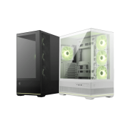 Компьютерный корпус MAG PANO 110R PZ WHITE ATX/mATX/mITX, Back connect:ATX/mATX Type-C White