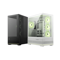 Компьютерный корпус MAG PANO 110R PZ WHITE ATX/<wbr>mATX/<wbr>mITX, Back connect:ATX/<wbr>mATX Type-C White
