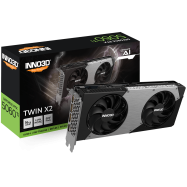 Видеокарта Inno3D GeForce RTX5060 Ti TWIN X2, 16G GDDR7 128-bit HDMI 3xDP N506T2-16D7-191073N