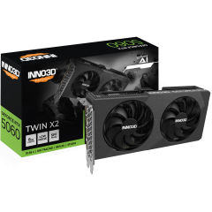 Видеокарта Inno3D GeForce RTX5060 TWIN X2, 8G GDDR7 128-bit HDMI 3xDP N50602-08D7-195071N