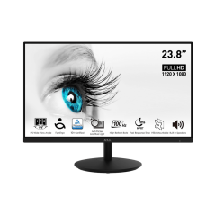Монитор 23.8" MSI PRO MP242A IPS 1920x1080 100Hz 1ms 1000:1 1xD-Sub 1xHDMI 1xDP 2x2W Черный