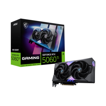 Видеокарта MSI GeForce RTX 5060 Ti 8G GAMING OC, 8Gb GDDR7 128-bit 1xHDMI 3xDP G506T-8GC - Metoo (1)