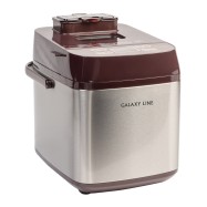 Хлебопечь GALAXY LINE GL2700, 600Вт, Жидкокристаллический дисплей, 19 программ, 220В/50Гц