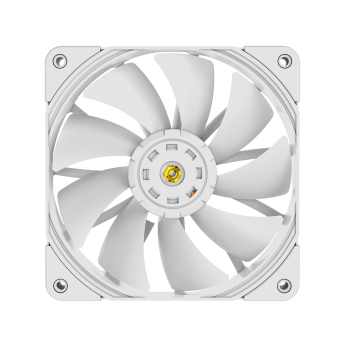 Вентилятор для корпуса PCCooler P120 PRO WH (120x120x25mm) 600-1850rpm ± 10% 71.86CFM White в Metoo.kz - Metoo (1)