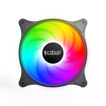 Вентилятор для корпуса PCCooler FX 120 ARGB BK 1x(120x120x25mm) 1000-2000 RPM 52,79CFM Black - Metoo (1)