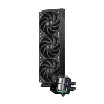 Водяное охлаждение для CPU PCCooler DS360 BK, TDP 310W, ARGB 3x120см, LGA Intel/<wbr>AMD Черный - Metoo (1)
