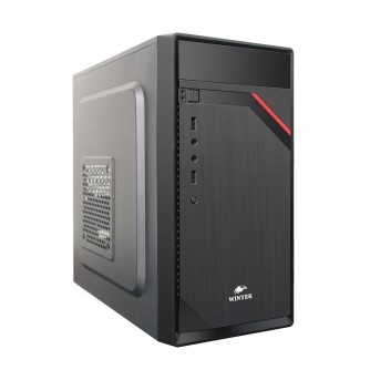 Корпус Wintek K0610, 0.4mm, 2xUSB 2.0 + HD-Audio, MiniTower - Metoo (1)