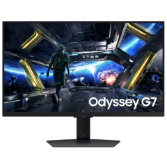Монитор 27" SAMSUNG Odyssey G7 LS27DG702EIXCI IPS 3840x2160 144Hz 1мс 350кд/<wbr>м2 1000:1 2xHDMI 1xDP