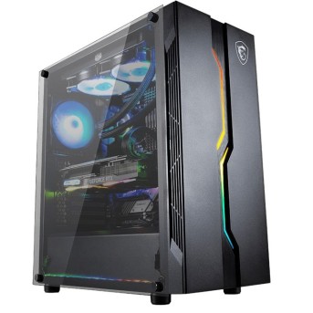 Компьютерный корпус MSI MAG VAMPIRIC 010X ATX/<wbr>mATX/<wbr>Mini-ITX 2x3.5", 2x2.5", USB3.0, 2USB2.0 - Metoo (1)