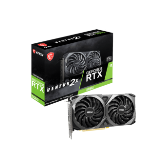 Видеокарта MSI GeForce RTX 3060 VENTUS 2X 12G, 12G GDDR6 192-bit HDMI 3xDP RTX 3060 VENTUS 2X 12G - Metoo (1)