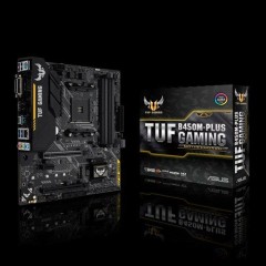 Материнская плата ASUS TUF GAMING B550-PLUS AMD B550 AM4 4xDDR4 6xSATA3 RAID DP HDMI ATX