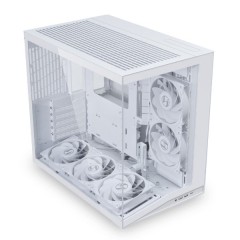 Корпус Lian Li O11 Dynamic MINI V2 FLOW ATX/<wbr>mATX/<wbr>ITX Back-connect:ATX USB-C G99.O11DMIV2FW.00 Белый