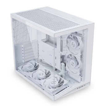 Корпус Lian Li O11 Dynamic MINI V2 FLOW ATX/mATX/ITX Back-connect:ATX USB-C G99.O11DMIV2FW.00 Белый в Metoo.kz - Metoo (1)