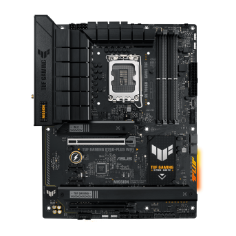 Материнская плата ASUS TUF GAMING B760-PLUS WIFI LGA1700 4xDDR5 4xSATA3 3xM.2 RAID HDMI DP ATX в Metoo.kz - Metoo (1)