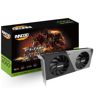 Видеокарта Inno3D GeForce RTX4060Ti 16GB TWIN X2 OC, 16G GDDR6 HDMI 3xDP N406T2-16D6X-178055N в Metoo.kz - Metoo (1)