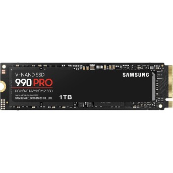 Твердотельный накопитель 1000Gb SSD Samsung 990 PRO NVMe4.0 M.2 2280 R7450Mb/<wbr>s W6900MB/<wbr>s MZ-V9P1T0BW - Metoo (1)