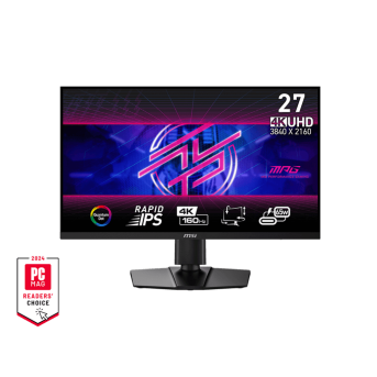 Монитор 27" MSI MPG 274URF QD Rapid IPS 3840x2160 160Hz 0.5ms 400cd/<wbr>m 10млн:1 2xHDMI 1xDP USB-С - Metoo (1)