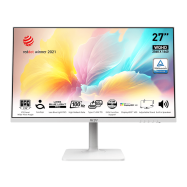 Монитор 27" MSI Modern MD272QXPW IPS 2560х1440 100Hz 1ms 400cd/m 100млн:1xDP 1xHDMI 1xUSB-C Белый