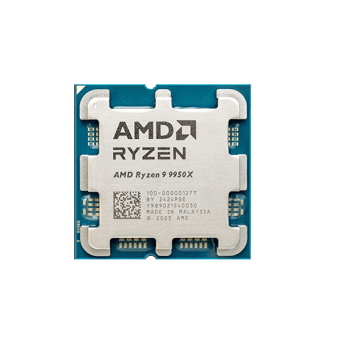 Процессор AMD Ryzen 9 9950X 4,3GHz (5,7GHz Turbo) AM5, Zen5, 4nm 16/<wbr>32/ L3 64Mb 170W 100-000001277 - Metoo (1)