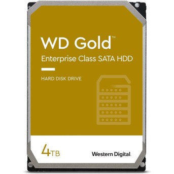 Жесткий диск повышенной надежности HDD 4Tb WD Gold SATA3 3,5" 7200rpm 256Mb WD4004FRYZ в Metoo.kz - Metoo (1)