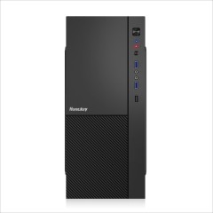 Компьютерный корпус Huntkey HK320, Без БП, 0.45mm, 1xUSB2.0, 2xUSB3.0, HD-Audio, ATX/<wbr>mATX, Black