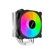 Кулер для процессора Huntkey Storm T400, ARGB, S1851/1700/1200/AM4/AM5, 180W, 800-1800rpm, 4pin