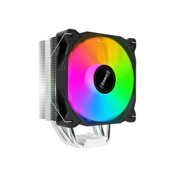 Кулер для процессора Huntkey Storm T400, ARGB, S1851/<wbr>1700/<wbr>1200/<wbr>AM4/<wbr>AM5, 180W, 800-1800rpm, 4pin - Metoo (1)