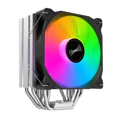 Кулер для процессора Huntkey Storm T600, ARGB, S1851/<wbr>1700/<wbr>1200/<wbr>AM4/<wbr>AM5, 200W, 800-1800rpm, 4pin