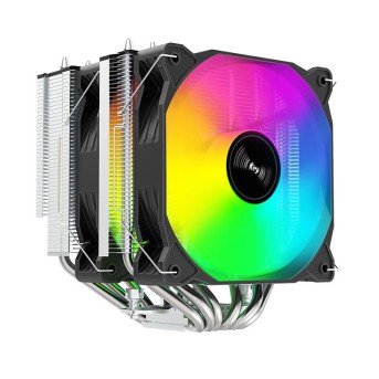 Кулер для процессора Huntkey Storm T620, ARGB, S1851/<wbr>1700/<wbr>1200/<wbr>AM4/<wbr>AM5, 230W, 800-1800rpm, 4pin - Metoo (1)