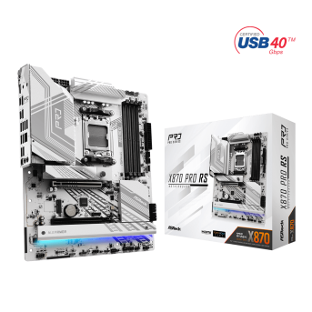 Материнская плата ASRock X870 PRO RS AM5 4xDDR5 4xSATA3 3xM.2 1xHDMI 2xType-C ATX - Metoo (1)