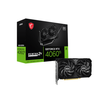 Видеокарта MSI GeForce RTX 4060TI 8G VENTUS 2X BLACK E1 OC, 8G GDDR6 128-bit HDMI 3xDP 1xHDMI - Metoo (1)