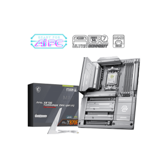 Материнская плата MSI MAG X870E TOMAHAWK MAX WIFI PZ AM5 4xDDR5 4xSATA3 RAID 4xM.2 HDMI 3xType-C ATX в Metoo.kz - Metoo (1)
