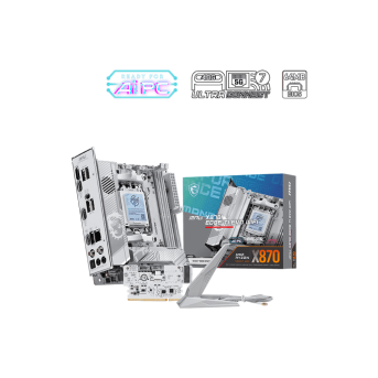 Материнская плата MSI MPG X870I EDGE TI EVO WIFI AM5 2xDDR5 2xSATA3 RAID M.2 HDMI 3xType-C mITX в Metoo.kz - Metoo (1)