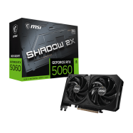 Видеокарта MSI GeForce RTX 5060 8G SHADOW 2X OC MAX, 8Gb GDDR7 128-bit 1xHDMI 3xDP G5060-8S2CM..