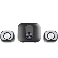 Акустическая система Meetion SP2110 Black, 5 Вт, 2.1, BT5.0+USB+jack 3.5mm, Чёрный..