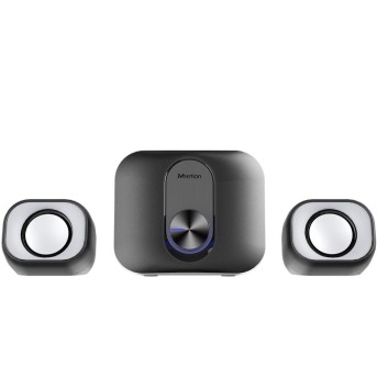 Акустическая система Meetion SP2110 Black, 5 Вт, 2.1, BT5.0+USB+jack 3.5mm, Чёрный в Metoo.kz - Metoo (1)
