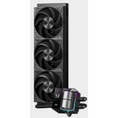 Водяное охлаждение для CPU PCCooler DS360Pro Digital BK, ARGB, TDP 310W, 3x120см, LGA Intel/AMD Че..
