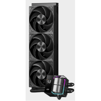 Водяное охлаждение для CPU PCCooler DS360Pro Digital BK, ARGB, TDP 310W, 3x120см, LGA Intel/AMD Черн в Metoo.kz - Metoo (1)