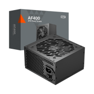 Блок питания PCCooler P1-AF400-N1H, 400W, 80+, Non Modular, ATX, FAN 120mm, Черный, P1-AF400-N1H..