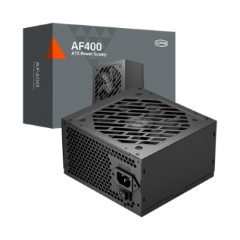 Блок питания PCCooler P1-AF400-N1H, 400W, 80+, Non Modular, ATX, FAN 120mm, Черный, P1-AF400-N1H в Metoo.kz - Metoo (1)
