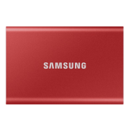 Внешний SSD 500Gb Samsung T7 USB 3.2 Gen.2 (10 Гбит/c) AES 256, Красный, MU-PC500R/WW
