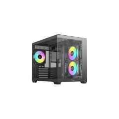 Корпус Ocypus Gamma C54 BK ARGB mATX/ITX 3xUSB Черный Gamma-C54-BKD300XX-GL..