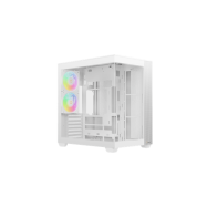 Корпус Ocypus Delta C74 WH ARGB ATX/MATX/ITX, USB3.0x2, Type C, Белый, Delta-C74-WHD200XX-GL..