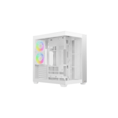 Корпус Ocypus Delta C74 WH ARGB ATX/MATX/ITX, USB3.0x2, Type C, Белый, Delta-C74-WHD200XX-GL..