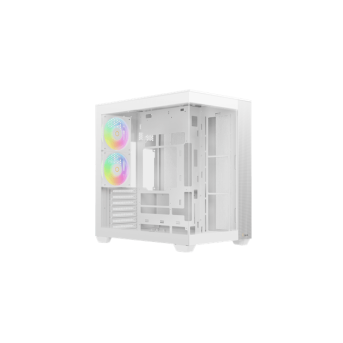Корпус Ocypus Delta C74 WH ARGB ATX/MATX/ITX, USB3.0x2, Type C, Белый, Delta-C74-WHD200XX-GL в Metoo.kz - Metoo (1)